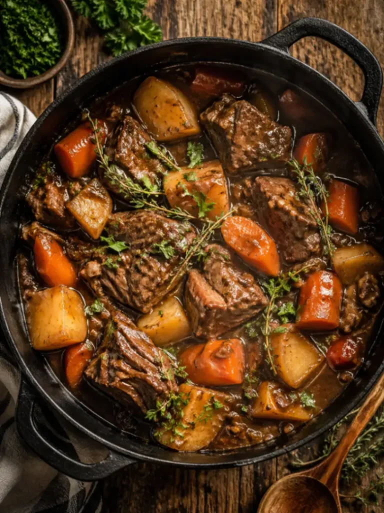 The Best Garlic Butter Pot Roast (Fall-Apart Tender Every Time)