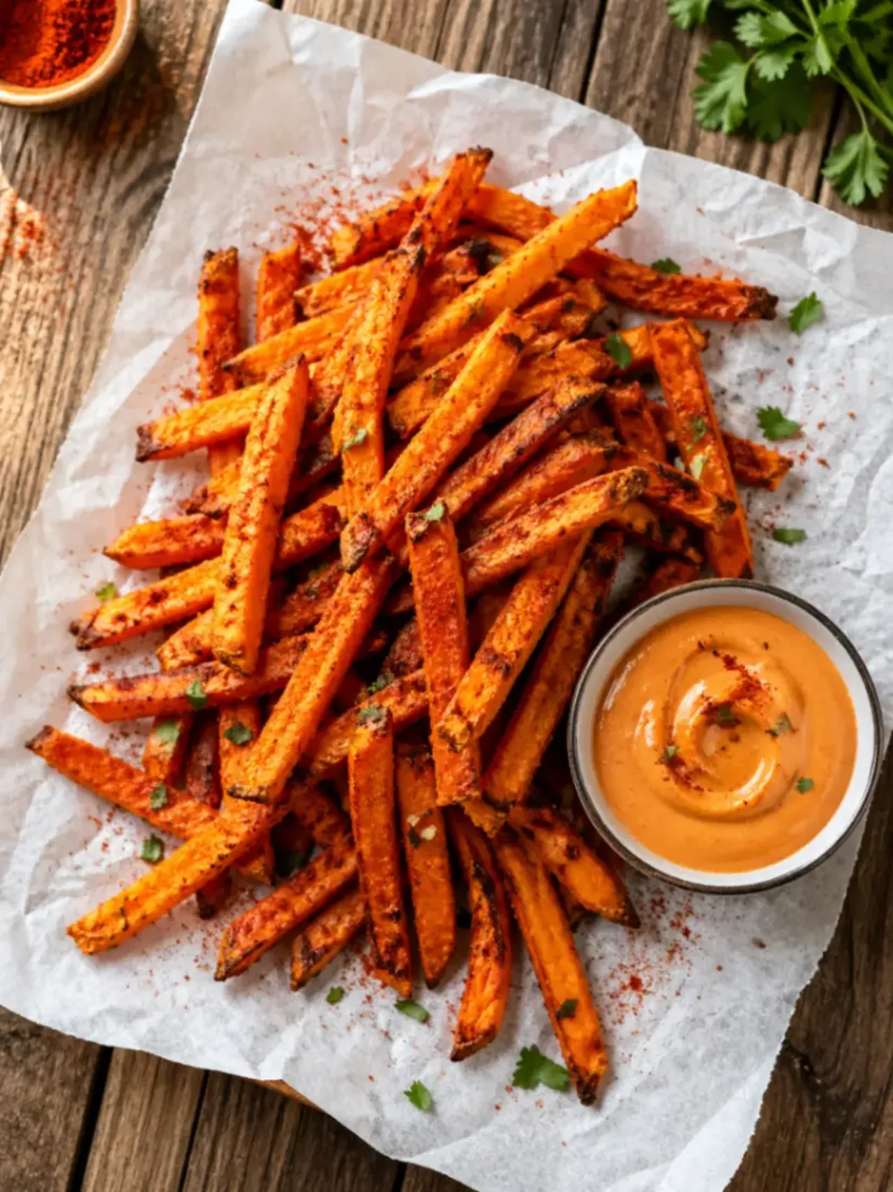crispy oven sweet potato fries